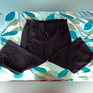 Women’s Calvin Klein trousers size XL, black slacks, pull on pants, dress